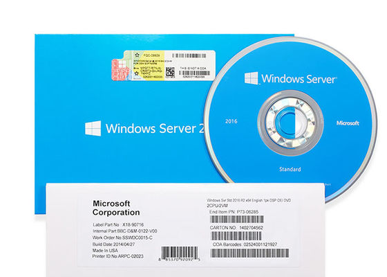 Hệ thống phần mềm phiên bản đa ngôn ngữ chính DVD Windows Server 2016